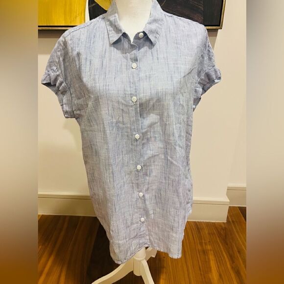 Beach lunch lounge button down shirt - Picture 1 of 7